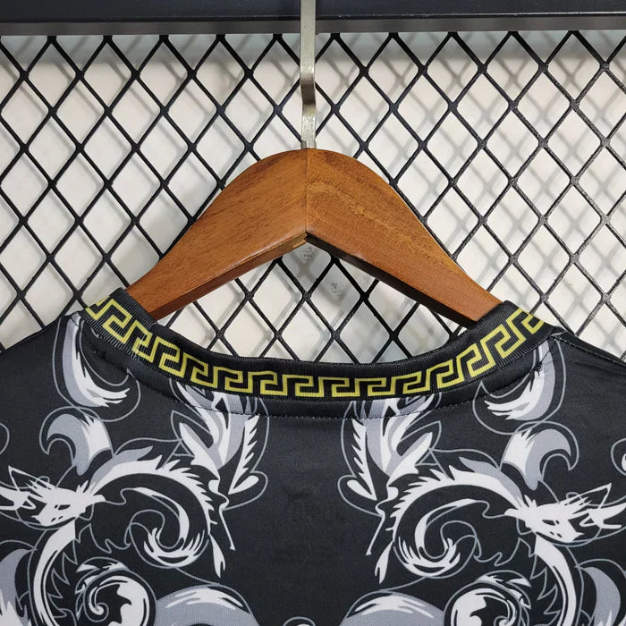 Italy "Versace" Black Limited Jersey