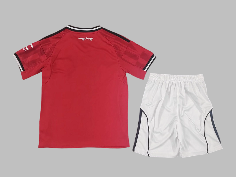2025-26 Manchester United FC Home Kids Kit