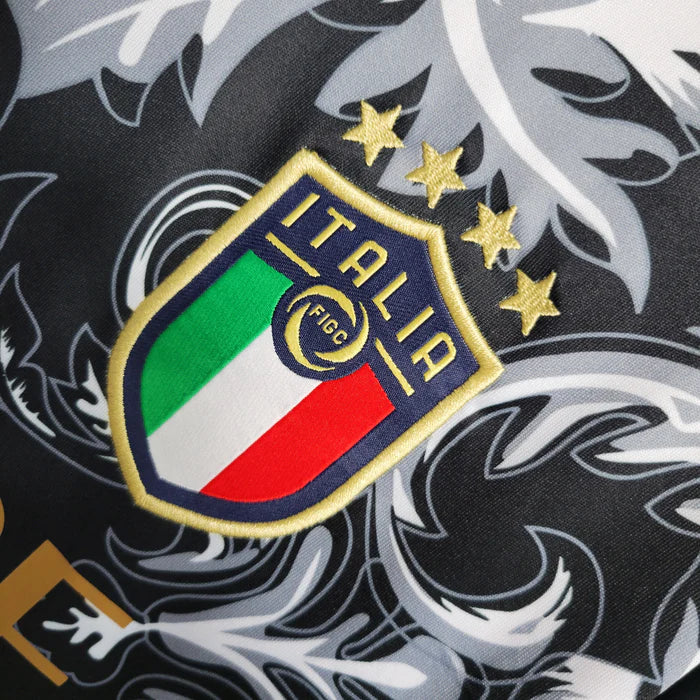 Italy "Versace" Black Limited Jersey