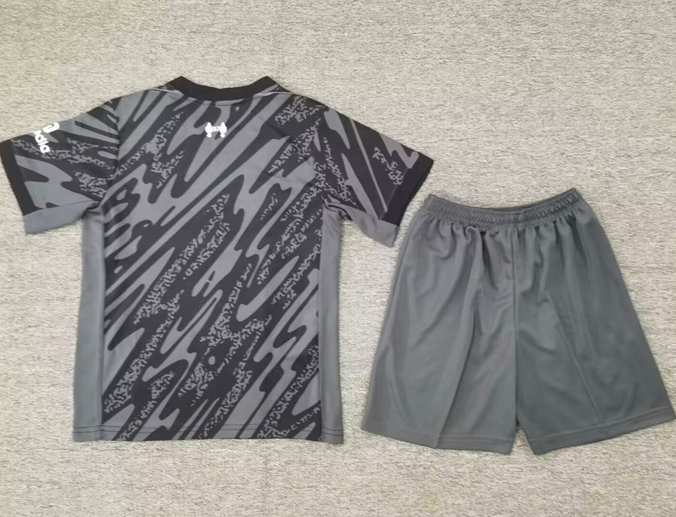 2024/25 Liverpool Goalkeeper Short Sleeve Jersey for Kids