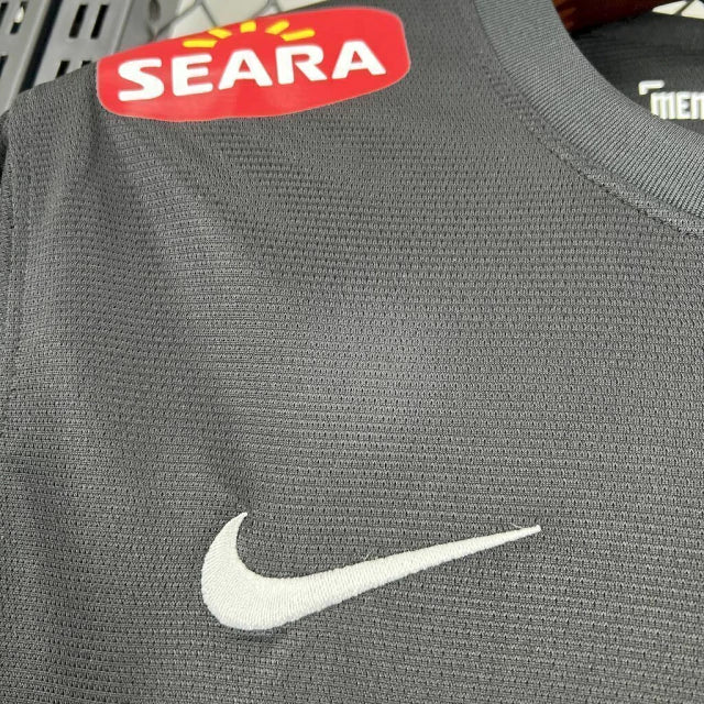 2012 Retro Santos Home Jersey Black Limited Jersey