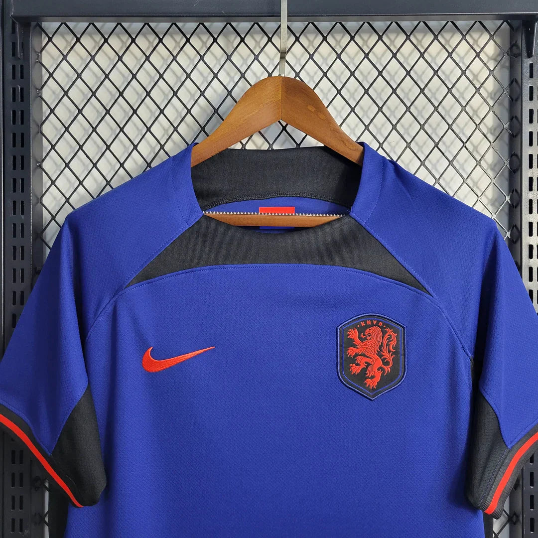 2022 FIFA World Cup Netherlands Away Jersey