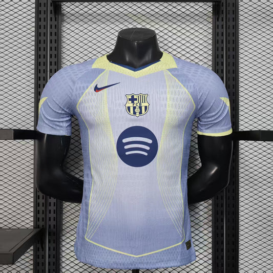 2025-26 Barcelona FC Blue and Yellow Special Edition Kit